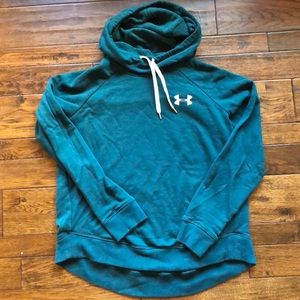 Women’s Under Armour Teal Cowl Neck Swearshirt
